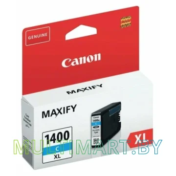 Картридж Canon PGI-1400XL C картинка 2